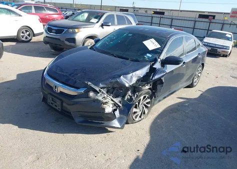 2018 Honda Civic Ex z USA, uszkodzony, nr VIN 2HGFC2F74JH509895
